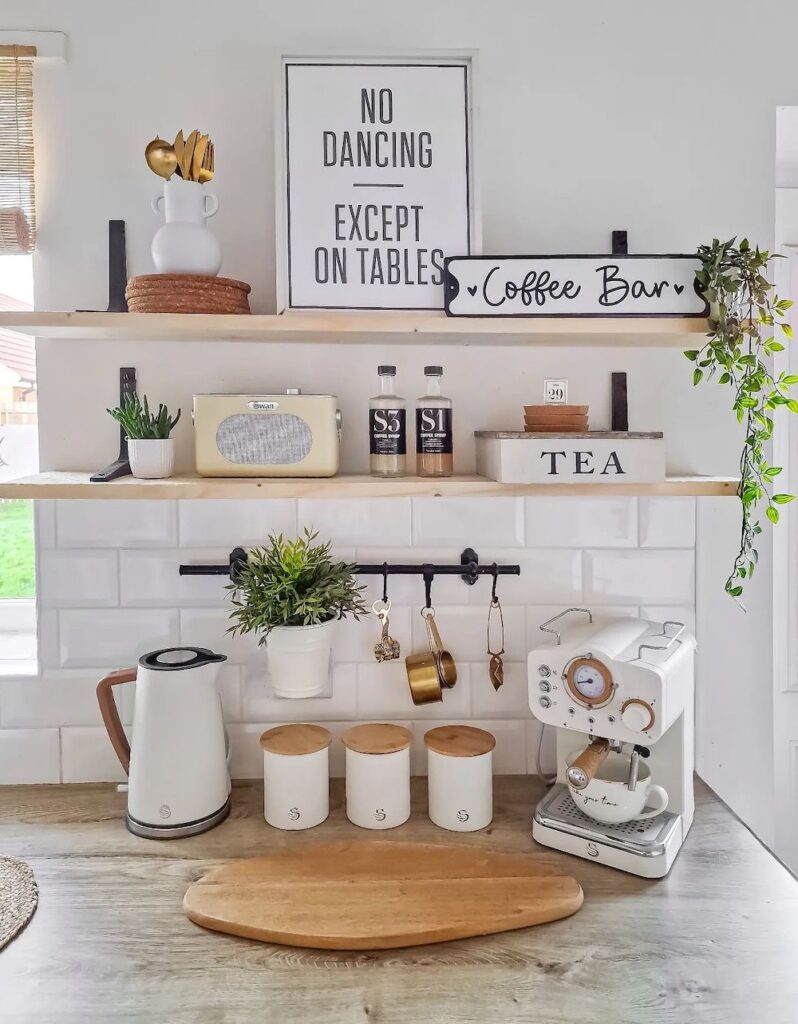 33+ Coffee Bar Ideas For Home You'll Love - small & big [2024]