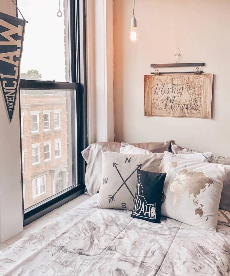 View of 29 Luxury Dorm Room Ideas That Will Transform Your College Space Into A ...