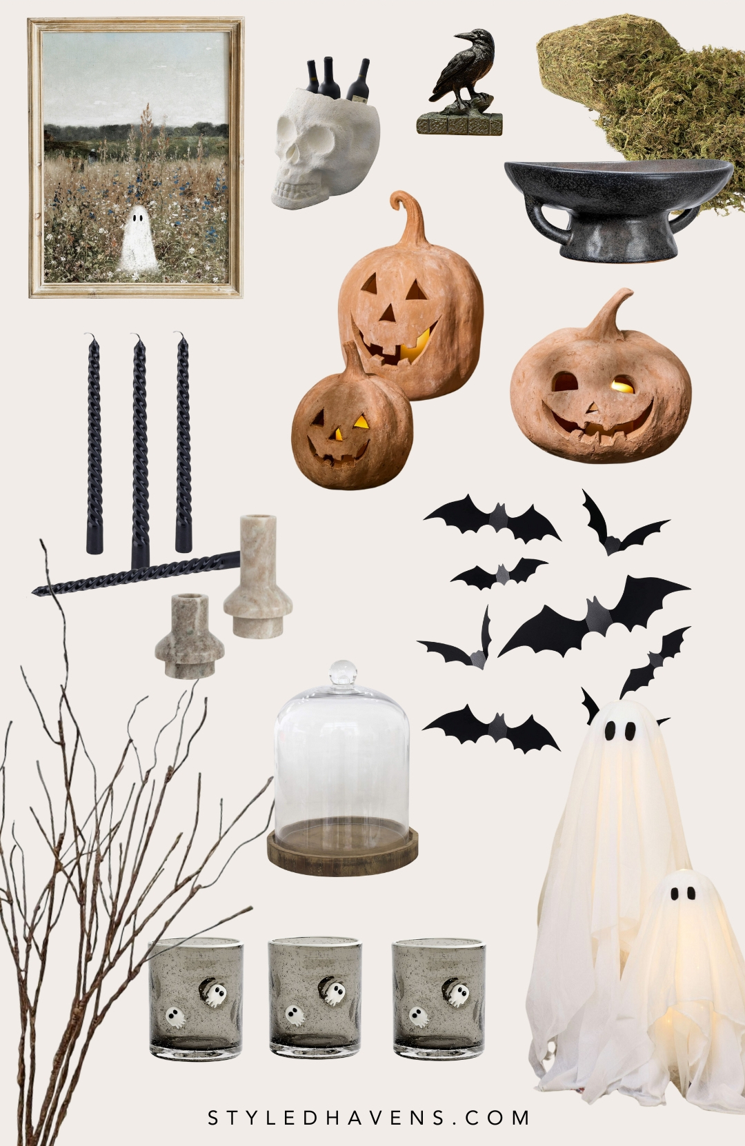 15+ Aesthetic Halloween Decorations For Indoor