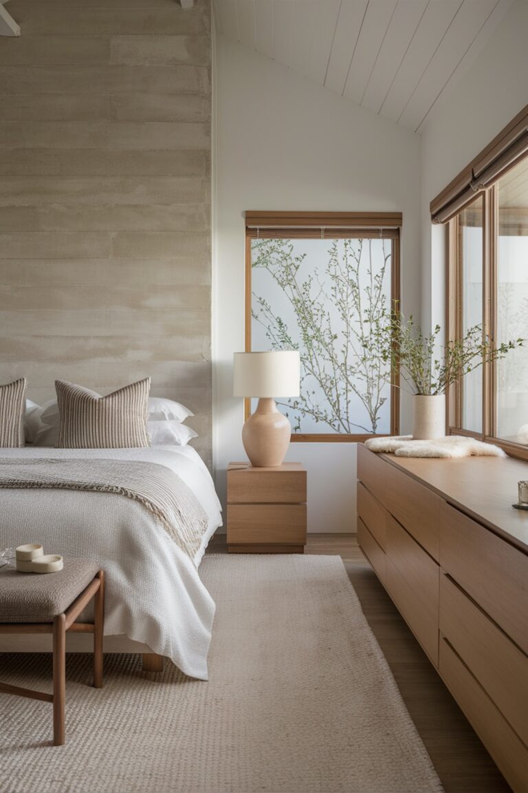 21+ Organic Modern Bedroom Ideas That Bring Nature Indoors