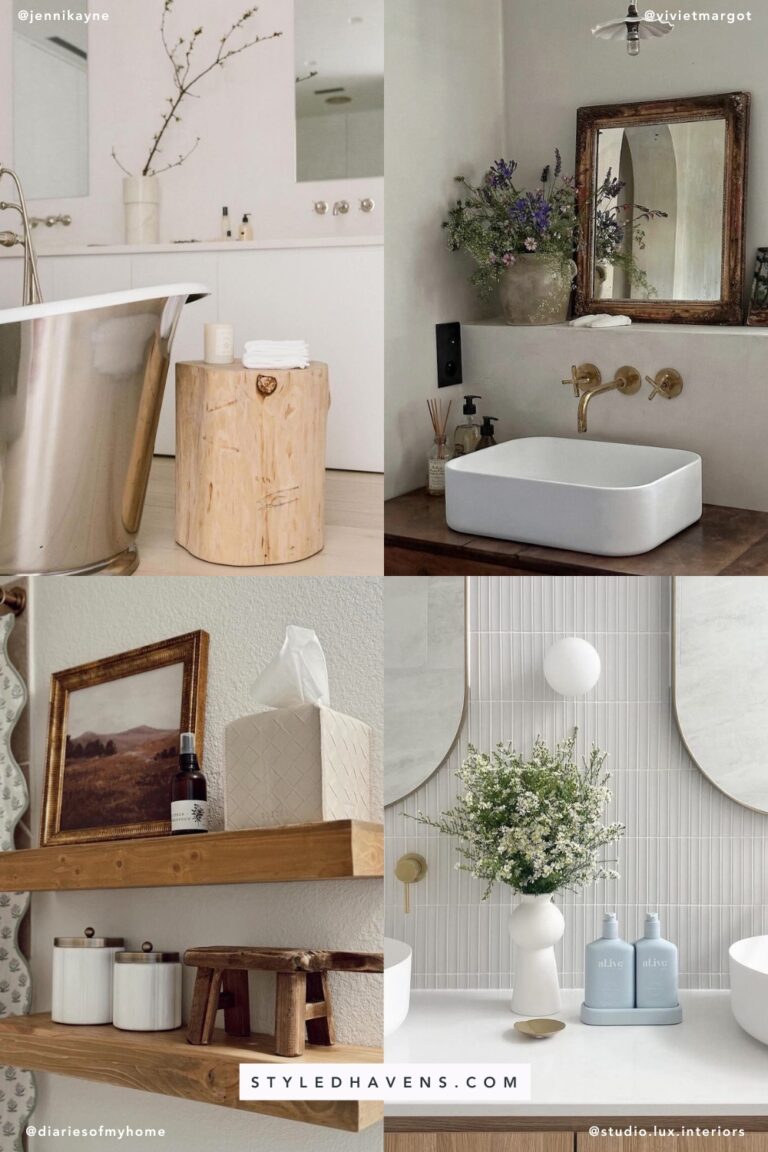 22+ Luxury & Budget-Friendly Bathroom Decor Ideas for 2024
