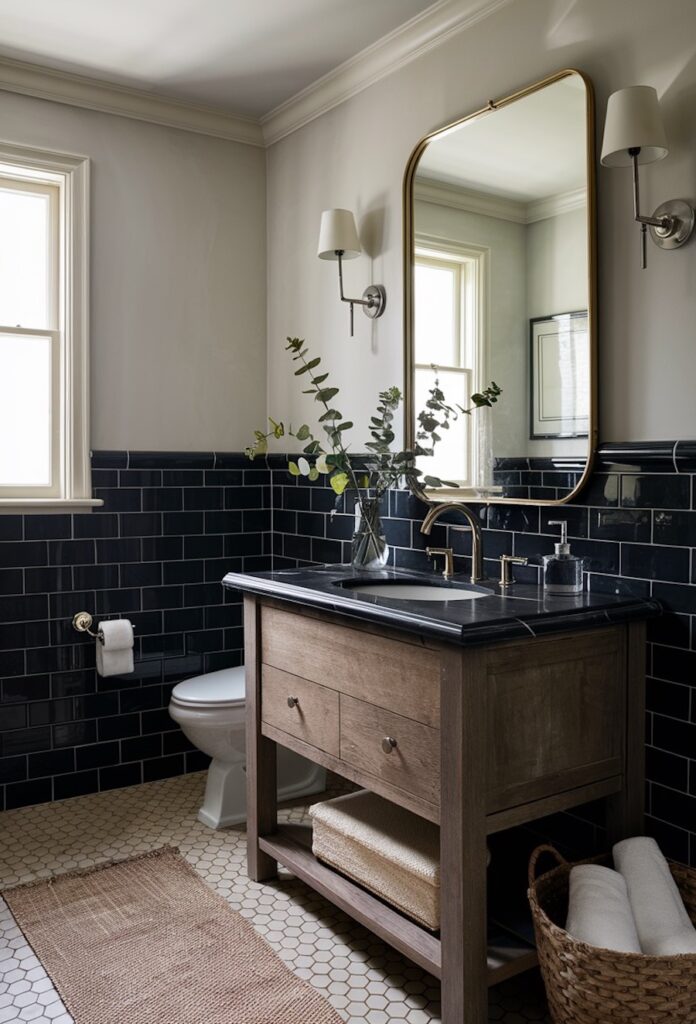 29+ Moody Bathroom Ideas That Are Elegant & Dreamy (2024)