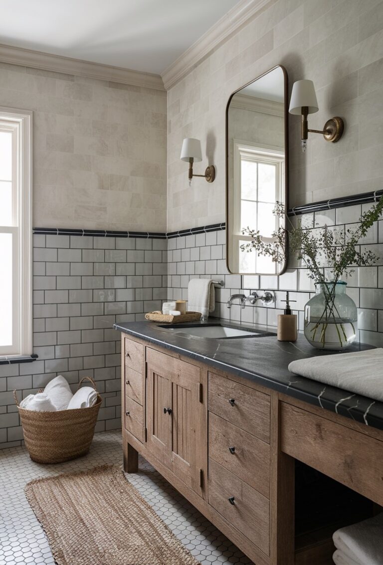 29+ Moody Bathroom Ideas That Are Elegant & Dreamy (2024)