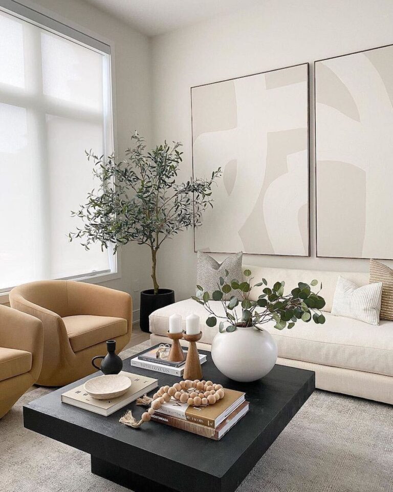 23+ Stunning Organic Modern Living Rooms That Inspire