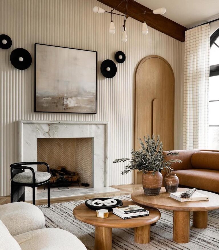23+ Stunning Organic Modern Living Rooms That Inspire