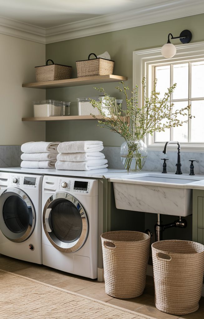 20+ Small Laundry Room Ideas That Maximize Function & Style!
