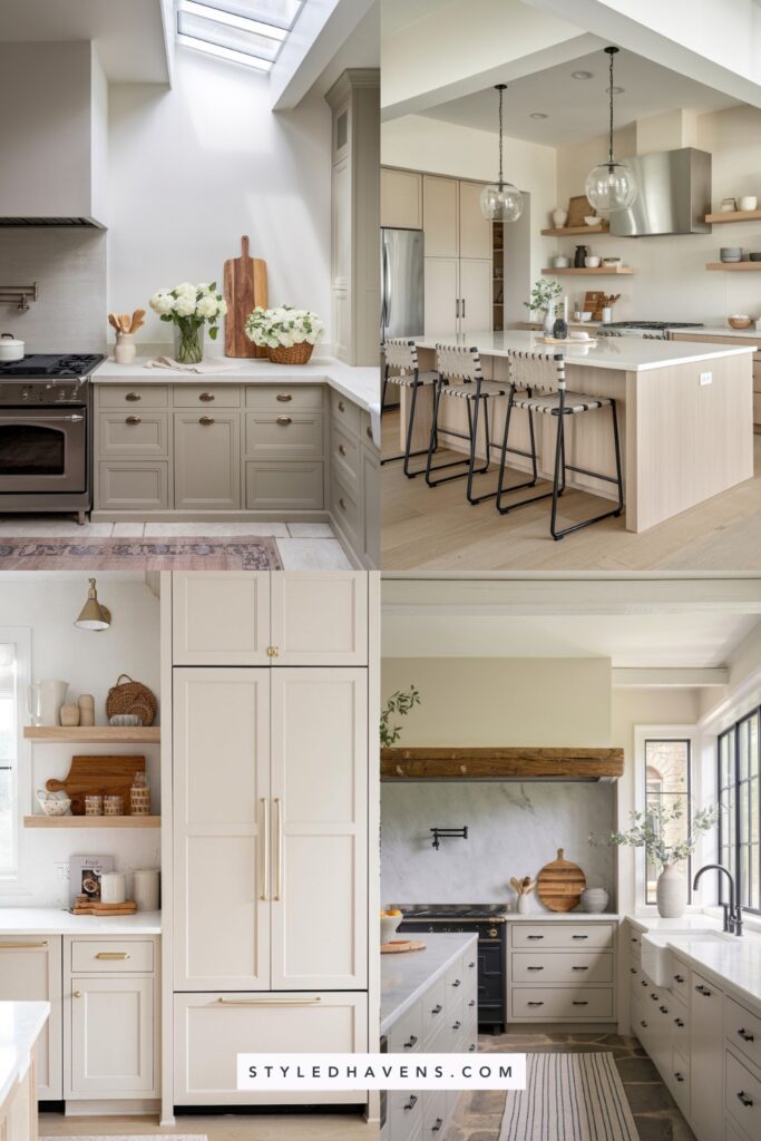 Beige Is The New White: 16+ Kitchen Cabinet Ideas That Prove It!