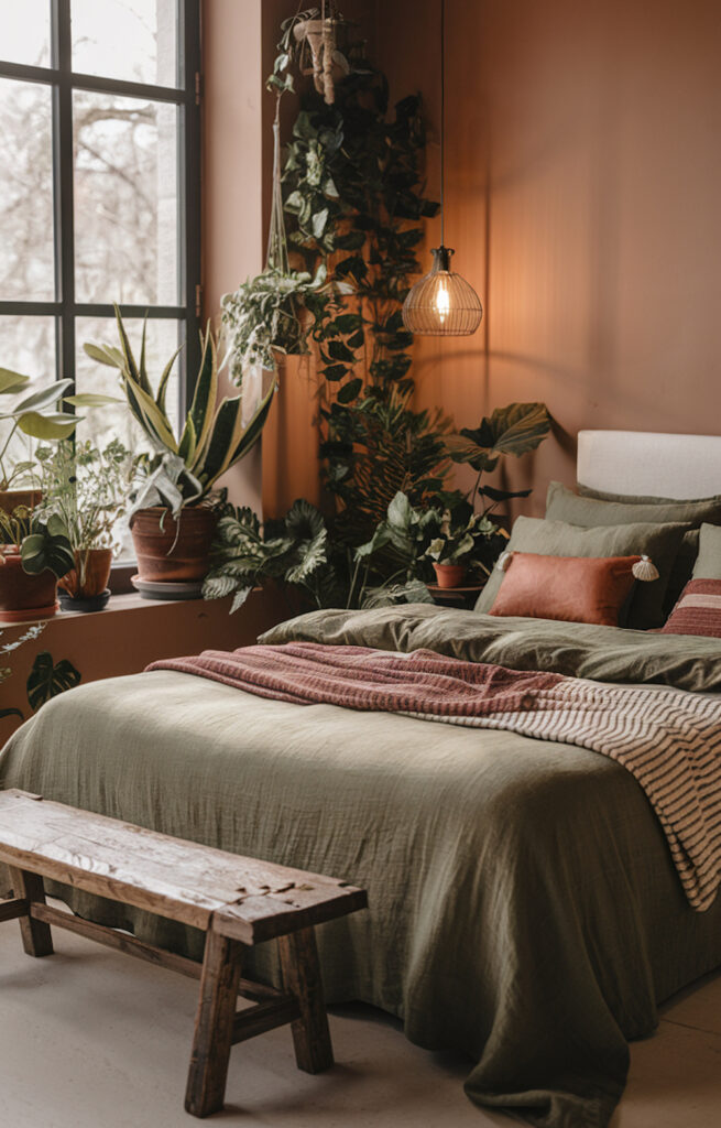 16+ Ideas For An Earthy Bedroom Aesthetic & Cozy Vibe