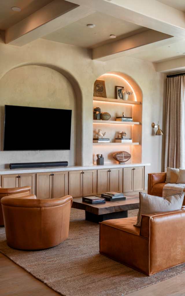 16+ Seriously Good Home Whiskey Lounge & Man Cave Ideas